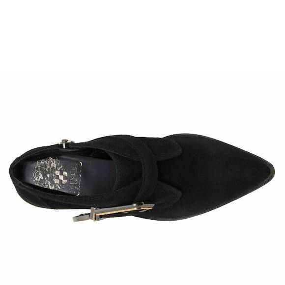 NEW VINCE CAMUTO women's ashena ankle bootie in black - Picture 4 of 4